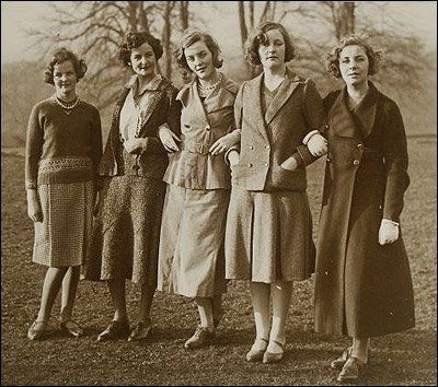 Las Mitford, en 1935
