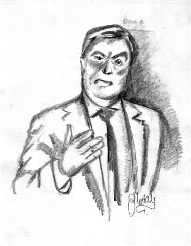 Jesús Navarro (dibujo Gloria López)