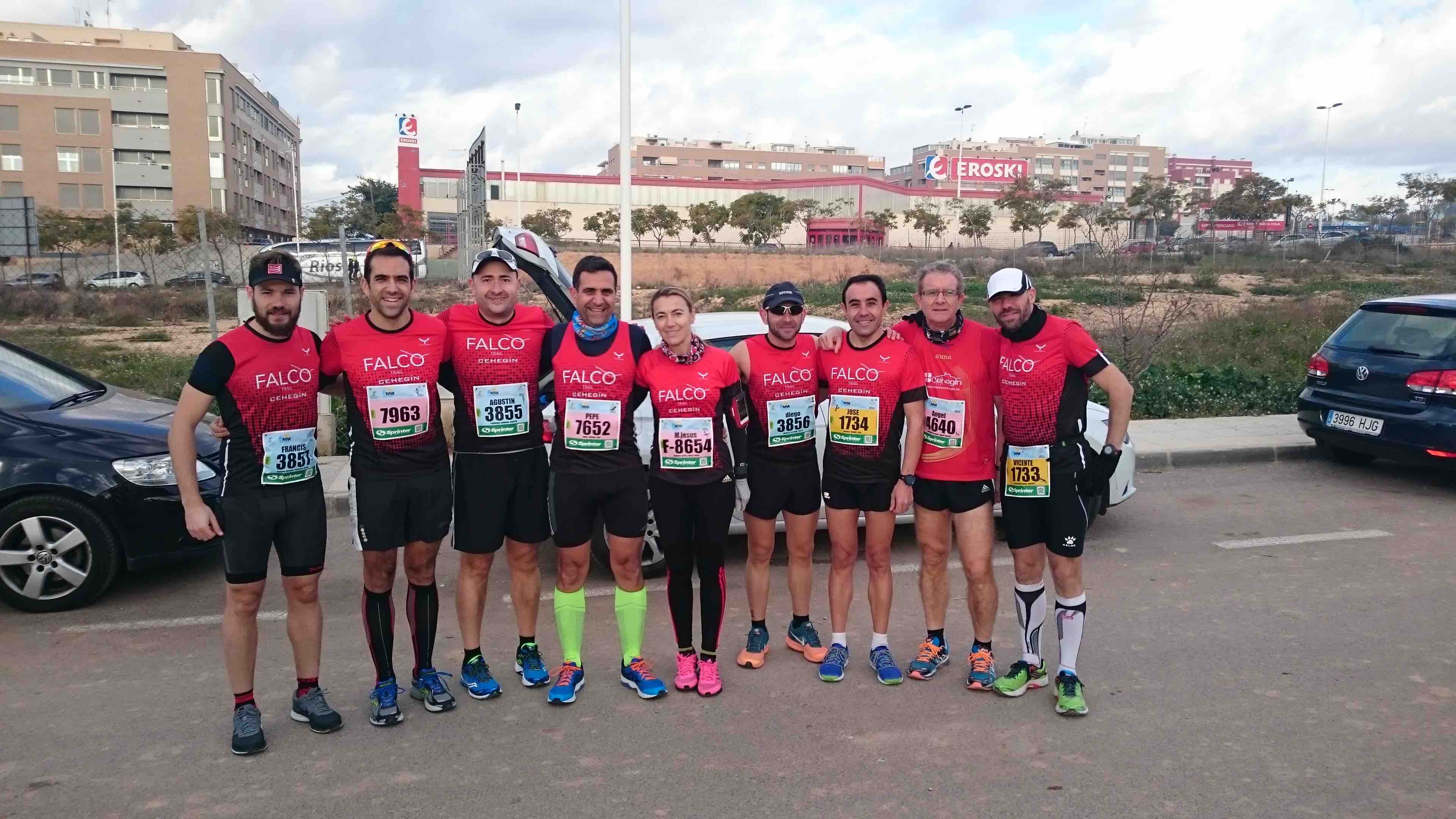 Tres clubes de la comarca en la media maratón de Santa Pola
