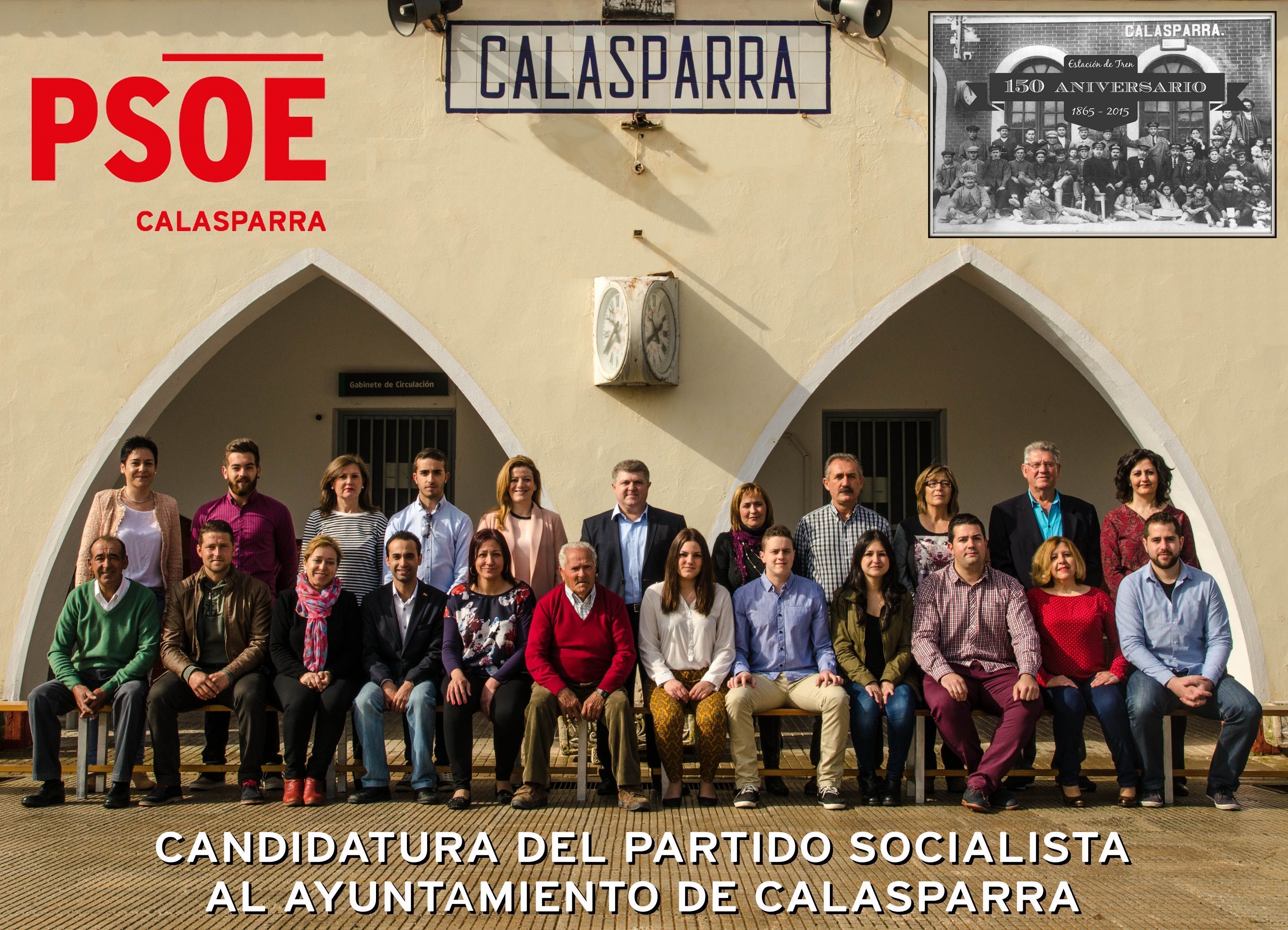 José Vélez presenta ante más de 400 personas su candidatura a la Alcaldía de Calasparra