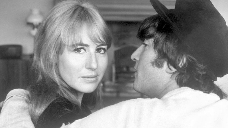 John y Cynthia Lennon