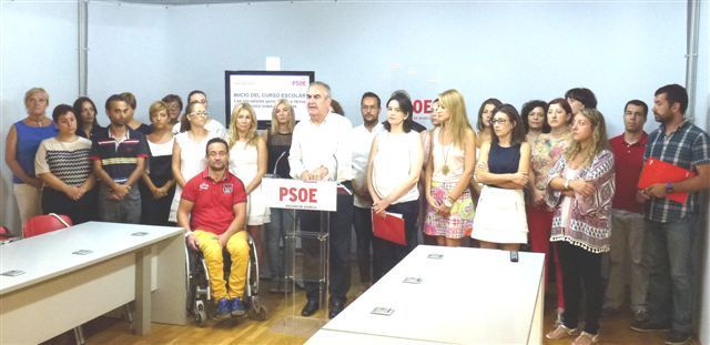 El PSOE de Murcia trabaja para garantizar el acceso a los libros de texto a todas las familias en los 26 Ayuntamientos que gobierna