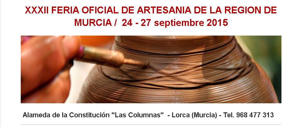FERAMUR 2015 se celebra en Lorca entre el 24 y el 27 de septiembre