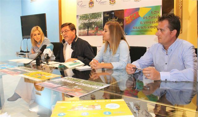 El Ayuntamiento de Caravaca inicia actuaciones educativas orientadas al cuidado de las zonas verdes y la recogida selectiva