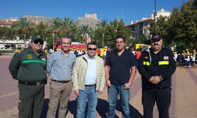 Protección Civil de Bullas participa en la Jornada para dar a conocer el operativo de lucha contra incendios que aporta al Plan Infomur en Mula