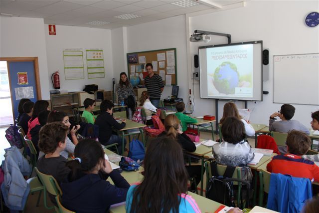 Comienzan en Cehegín las charlas del programa ‘Medioambientados’, que promueve el respeto a la naturaleza entre escolares de Primaria