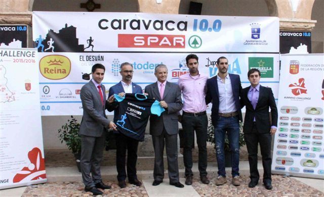 El Castillo de Caravaca acogió la presentación del IV Circuito de Carreras Populares de la Región