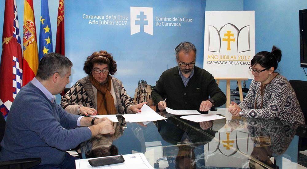 Ayuntamiento de Caravaca y Cofradía firman un convenio de colaboración