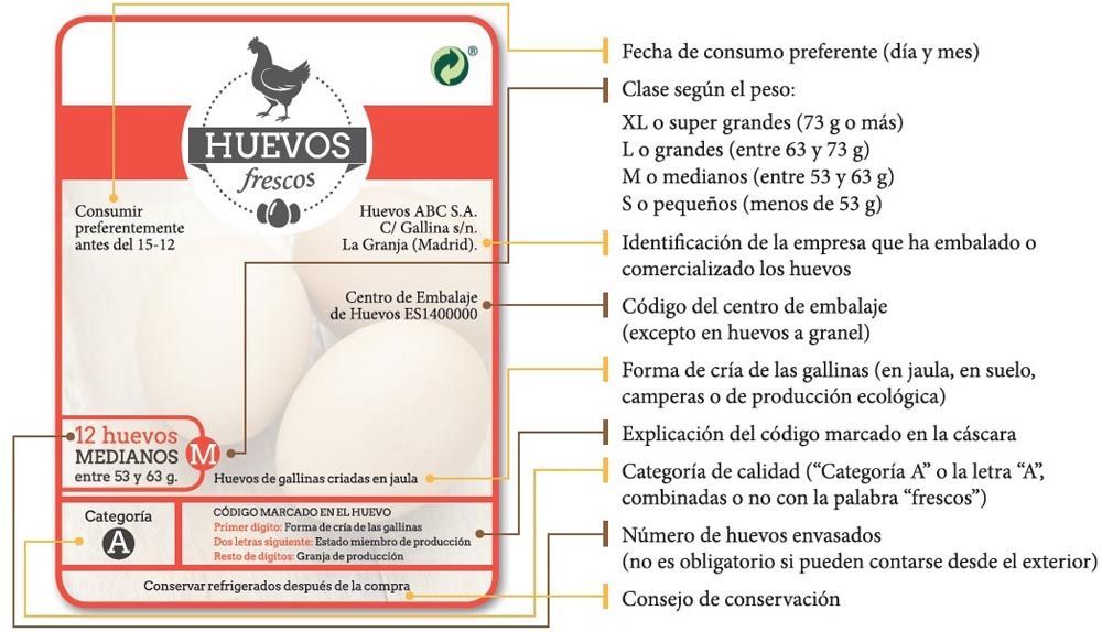 Solo el 4% de los consumidores murcianos conoce el significado del código impreso en el huevo