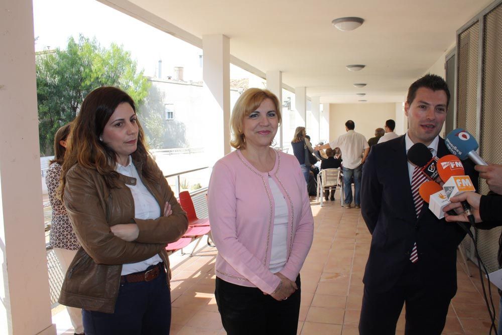 El Alcalde de Cehegín y la Consejera de Familia visitan los diferentes centros asistenciales del municipio