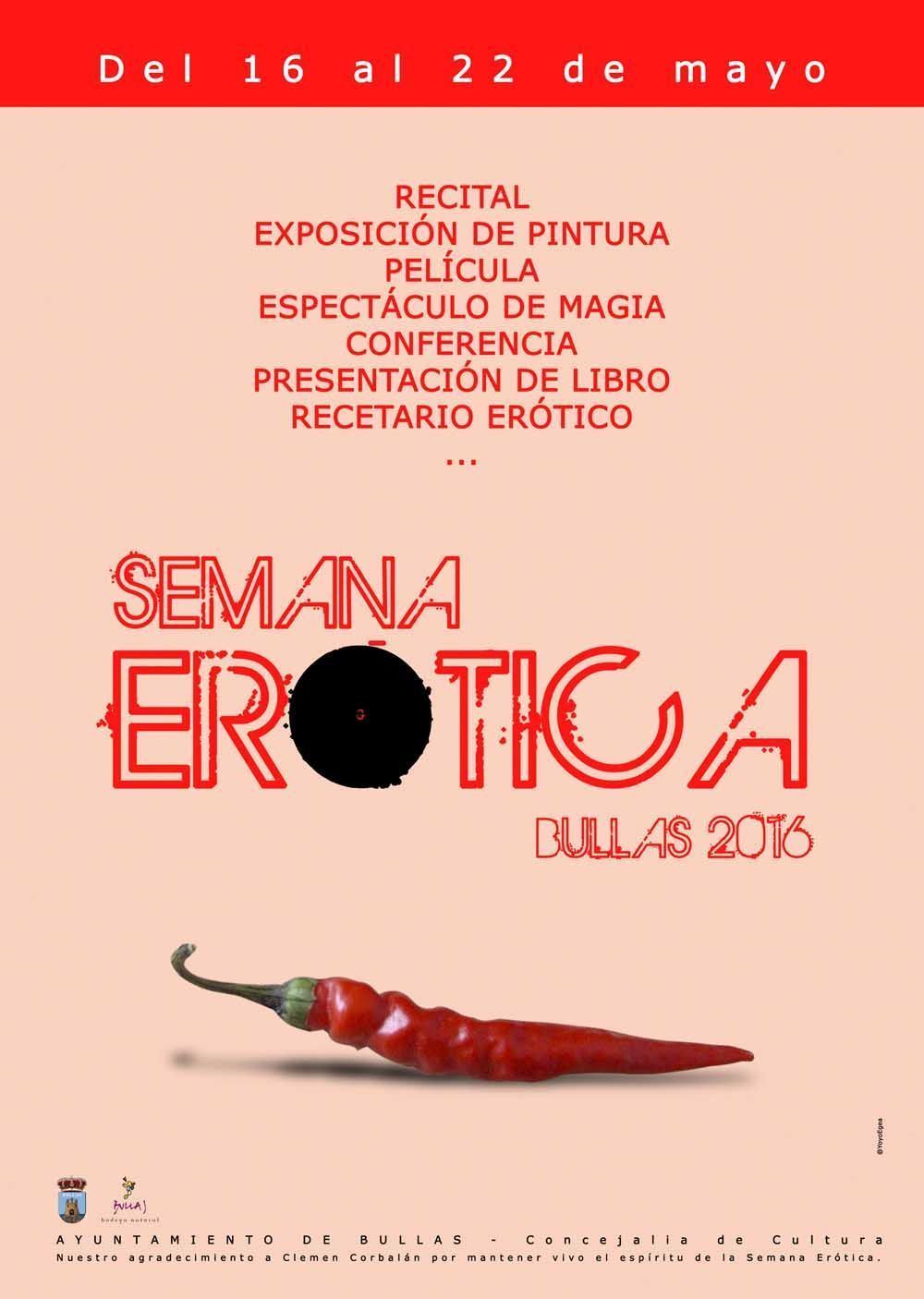 La Semana Erótica combina arte, cine y espectáculo de magia con el clásico concurso de pintura y recital erótico