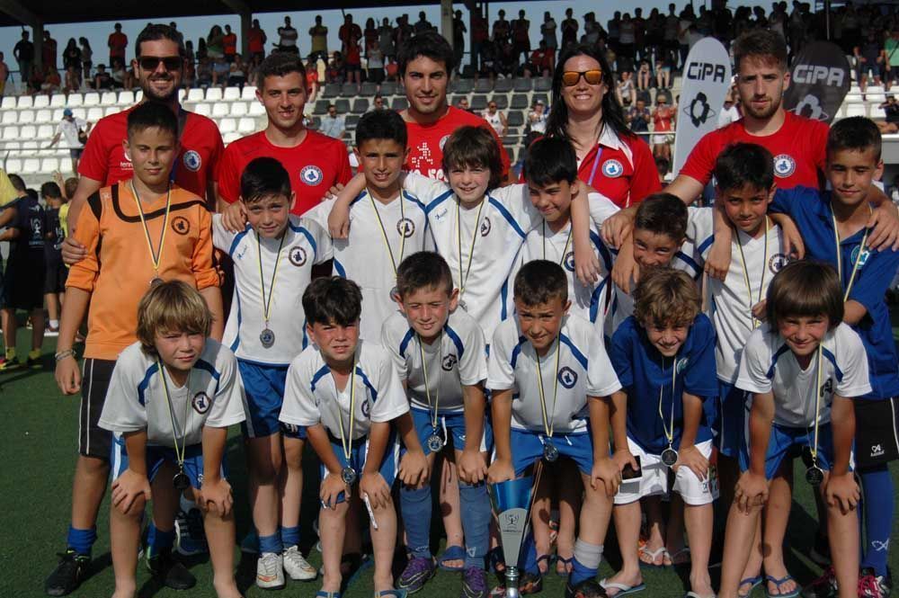 Los benjamines de la SCF Noroeste y Río Mula, segundos en el Torneo Consolación Levante Cup