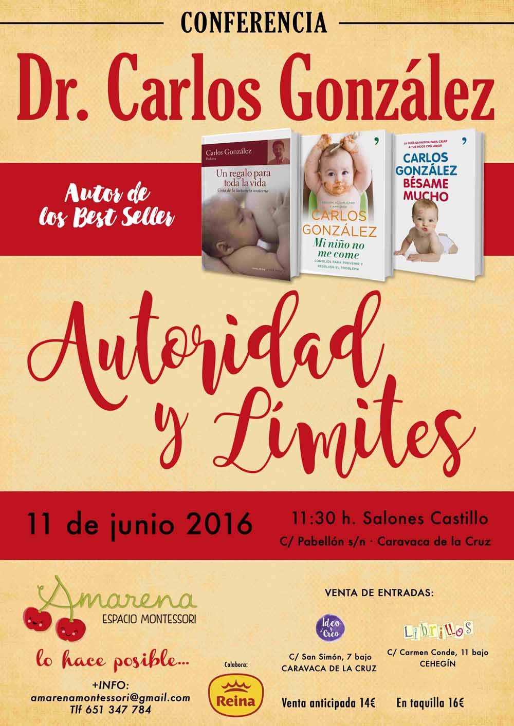 El pediatra y escritor Carlos González ofrece este sábado una conferencia en Caravaca