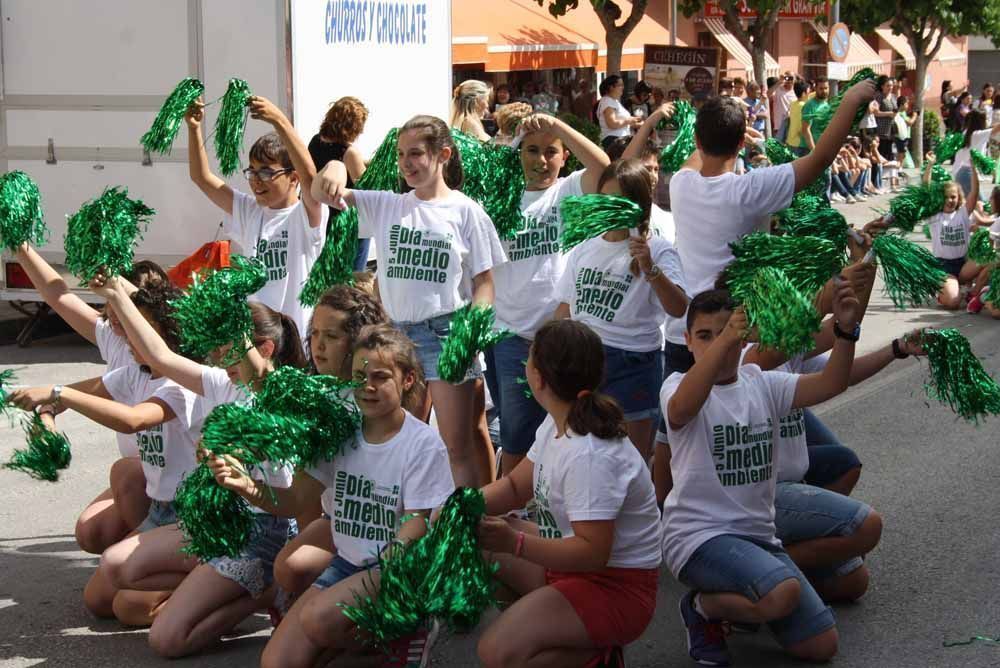 Escolares de Cehegín celebran con talleres y un ‘flashmob’ el Día Mundial del Medio Ambiente
