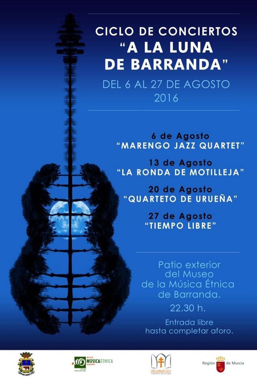 El ciclo ‘A la luna de Barranda’ lleva conciertos gratuitos al Museo de la Música los sábados de agosto