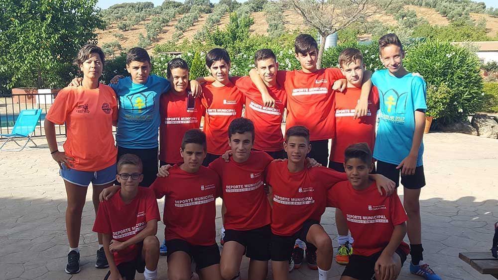 Los infantiles de fútbol sala de Caravaca, terceros en la Tapia Cup
