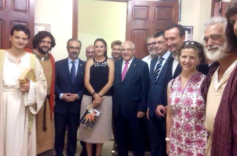 El Alcalde de Caravaca de la Cruz asistió al 'Misteri d'Elx', invitado por el Patronato y el Ayuntamiento de la localidad ilicitana