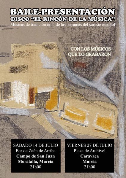 El Rincón de la Música, un recopilatorio de música de las comarcas serranas del sureste español