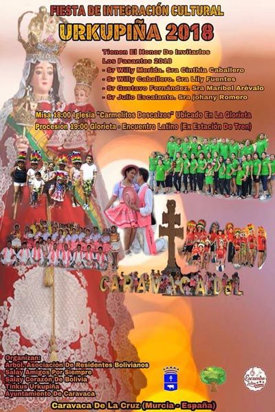 Aumentan en Caravaca los devotos de la Virgen de Urkupiña