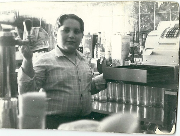 José Manuel, en la barra del Cañota