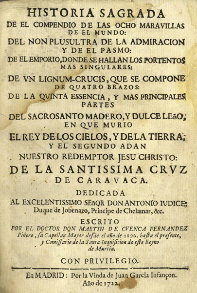 5 de Octubre de 1747: Muerte del Padre Cuenca