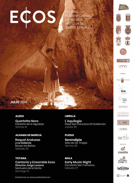 ‘Ecos’, el Festival Internacional de Música Antigua de Sierra Espuña regresa en el mes de julio