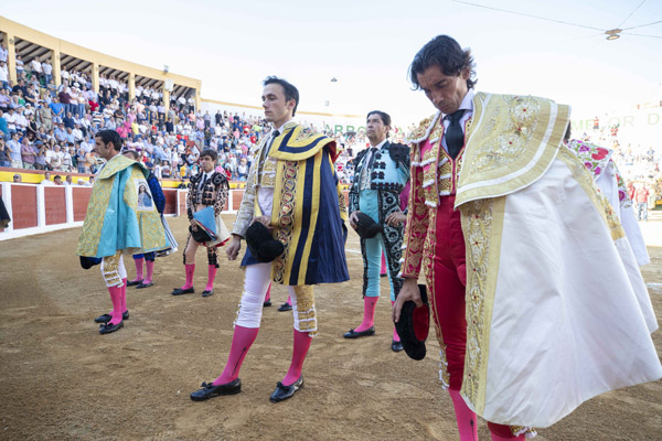 Curro Díaz sale a hombros en Calasparra