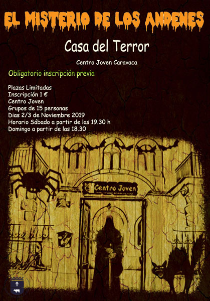 El Centro Joven Caravaca se convierte los días 2 y 3 de noviembre en una Casa del Terror