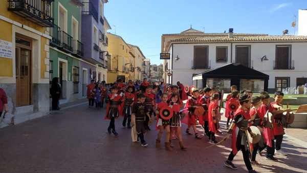 Los escolares de Pliego celebraron un martes de Carnaval muy murciano