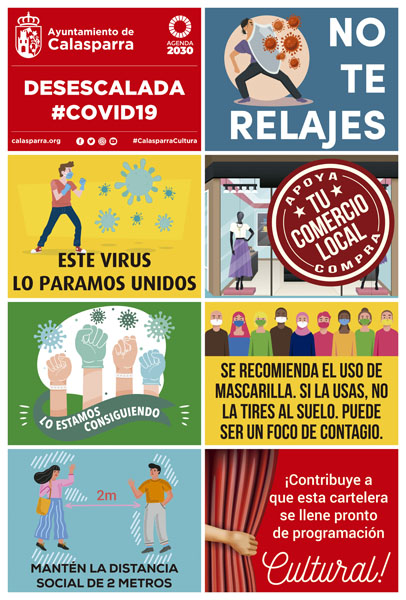 El Ayuntamiento de Calasparra lanza la campaña “DESESCALADA COVID19”