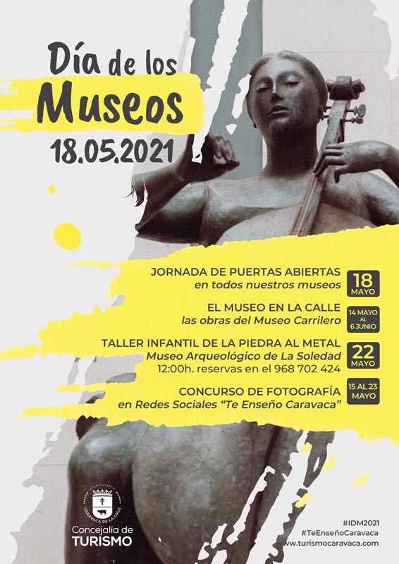 El Ayuntamiento de Caravaca saca a la calle esculturas de Carrilero para conmemorar el ‘Día Internacional de los Museos’ y acercar el arte a los ciudadanos