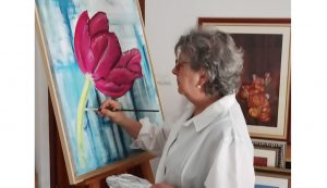 Presentado el cartel anunciador de las Fiestas de Moratalla, obra de la pintora Ana María Almagro