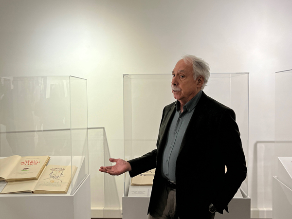 Camilo José Cela Conde y Cristóbal Gabarrón inauguran la exposición “Picasso-Cela. Vidas Paralelas, valores compartidos” en Mula