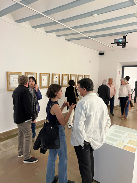 Camilo José Cela Conde y Cristóbal Gabarrón inauguran la exposición “Picasso-Cela. Vidas Paralelas, valores compartidos” en Mula