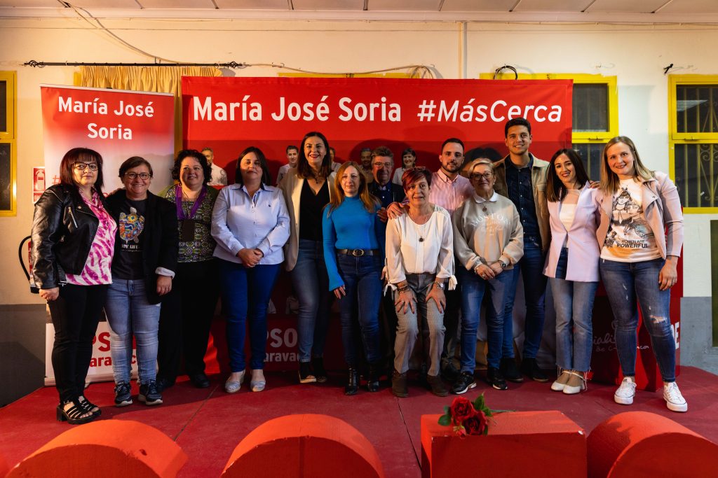 María José Soria se compromete en Navares a llevar el Ayuntamiento a las pedanías