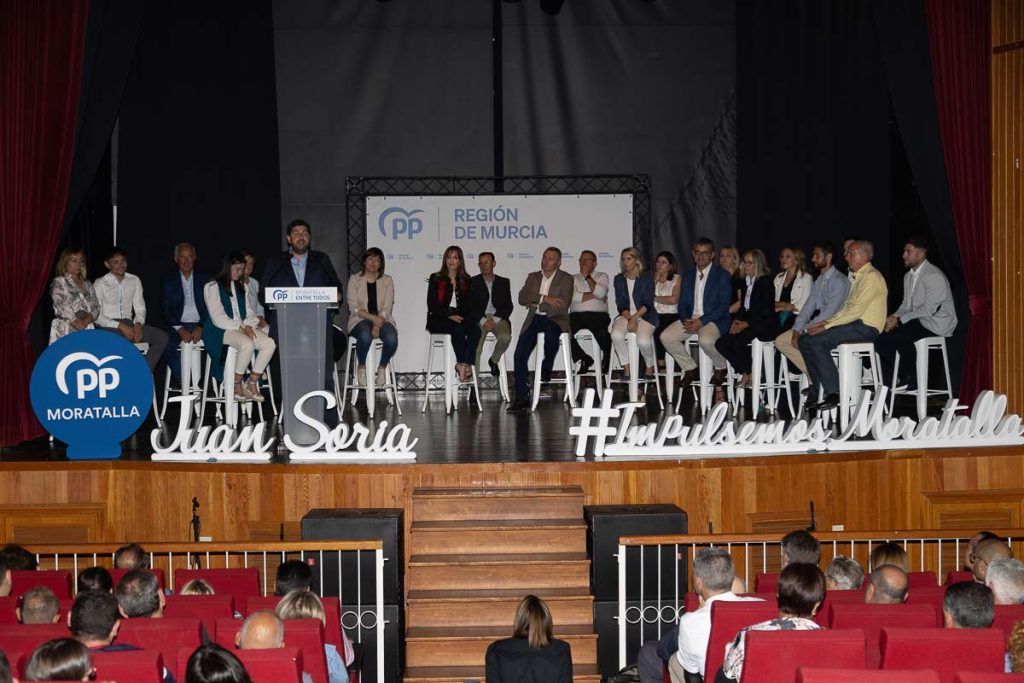 El popular Juan Soria presenta su lista de cara a las elecciones municipales de Moratalla