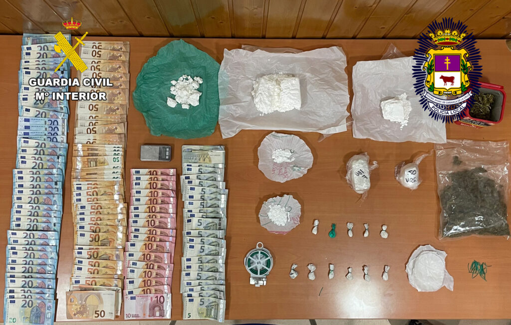 Un detenido por venta de drogas en Caravaca