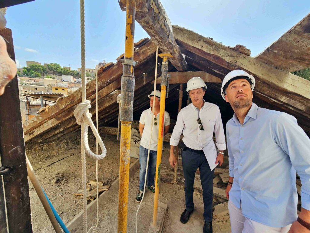 Arranca la primera fase de las obras de reparación del antiguo convento de San José
