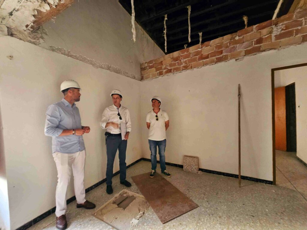 Arranca la primera fase de las obras de reparación del antiguo convento de San José
