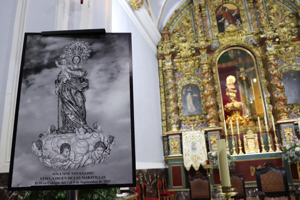 La Virgen de las Maravillas cumple 298 años en Cehegín