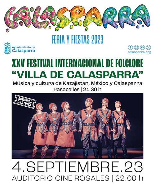 XXV Edición del Festival Internacional de Folclore "Villa de Calasparra"