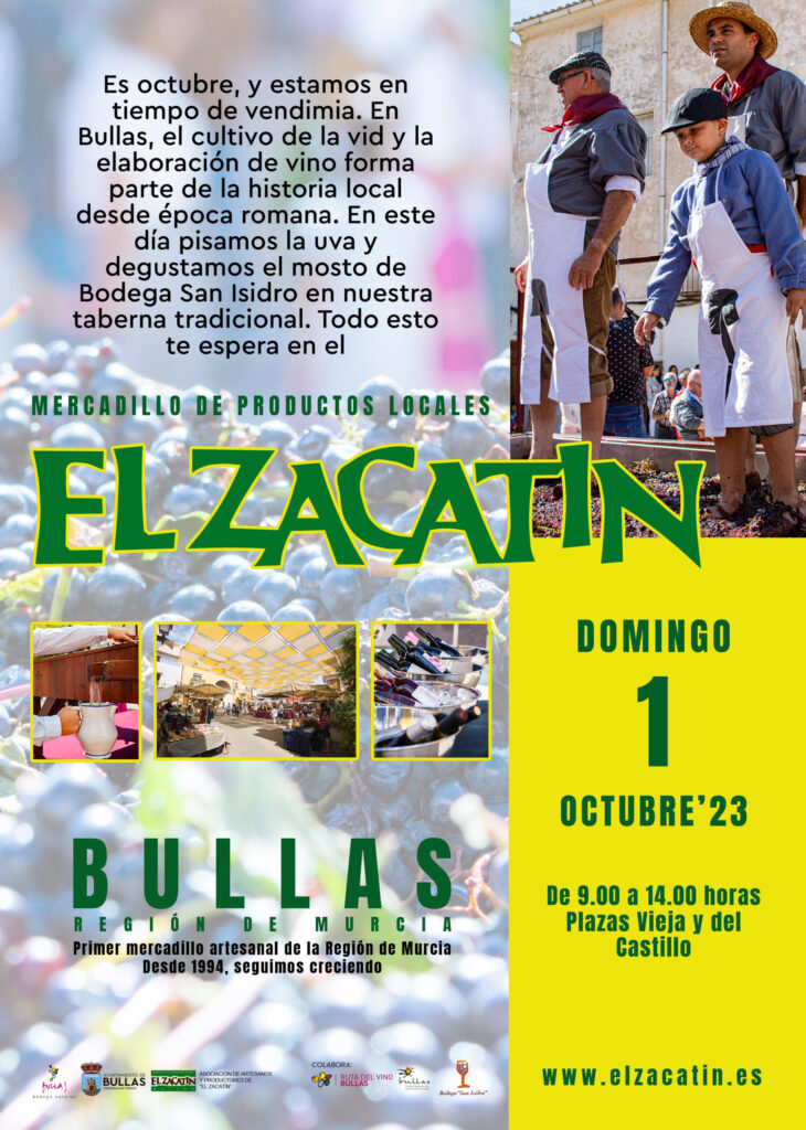 ‘El Zacatín’ de octubre inmerso en las Fiestas Patronales dedica su actividad a la vendimia 