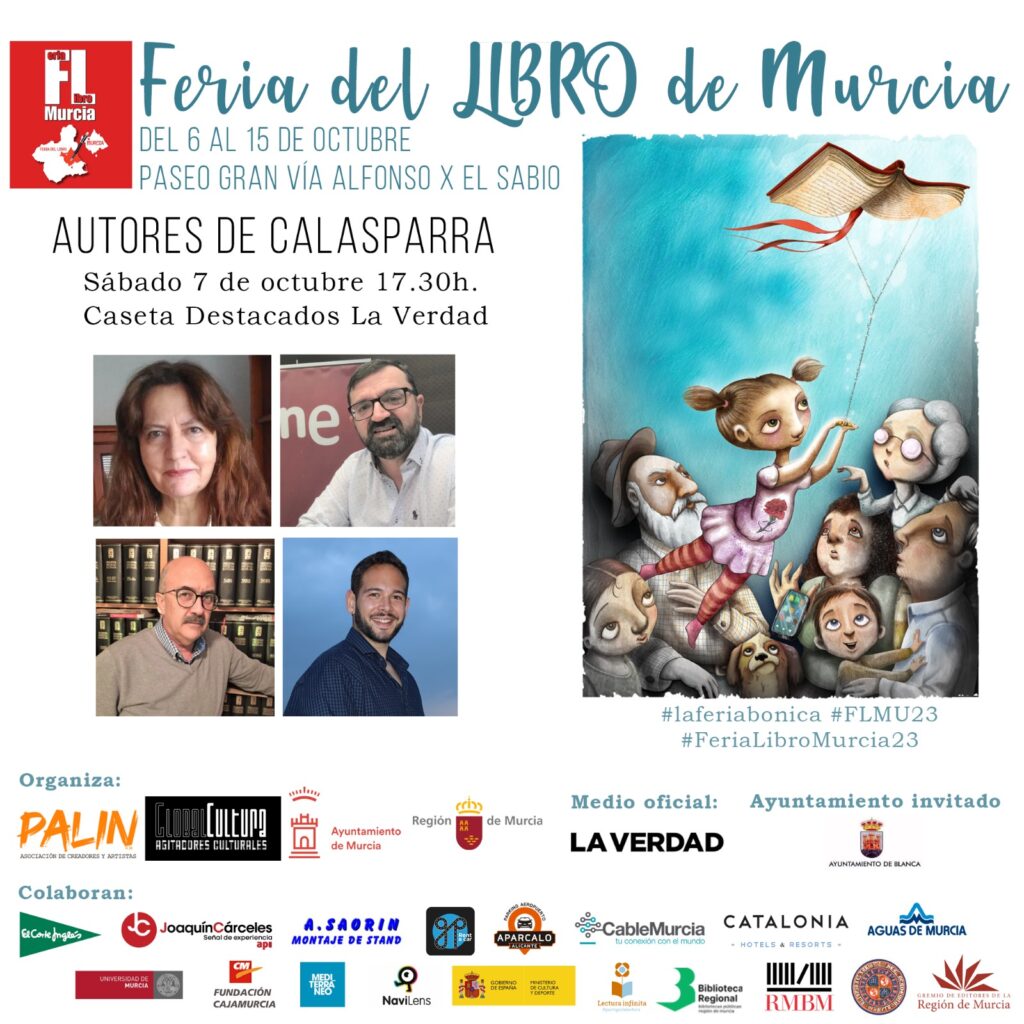 Calasparra estará presente en la Feria del Libro de Murcia