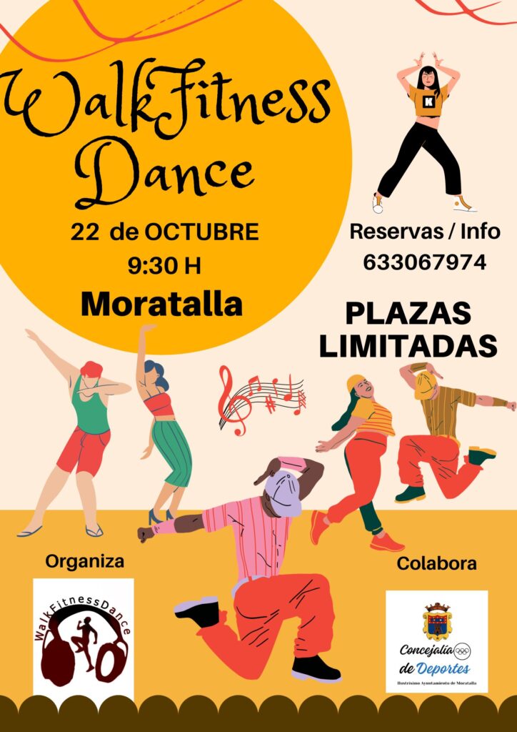 Walk Fitness Dance, una actividad deportiva novedosa llega este domingo a Moratalla