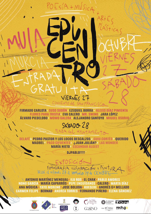 Epicentro se gestó en Buenos Aires y aterriza en Mula uniendo música, poesía y artes plásticas
