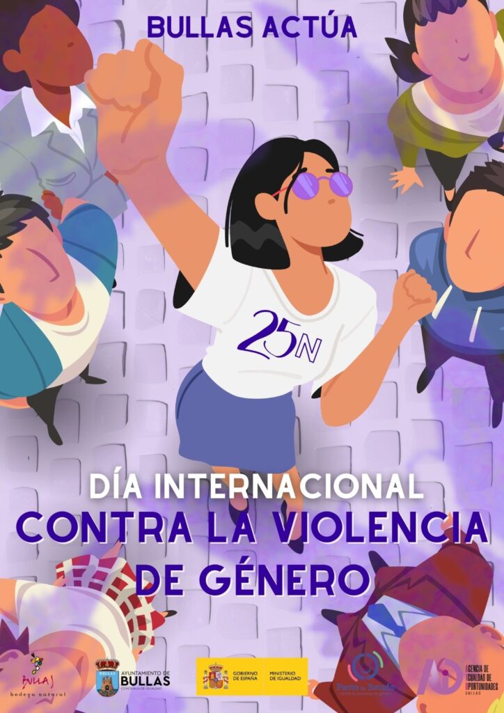 Bullas prepara una serie de actividades con motivo del Día Contra la Violencia Contra las Mujeres