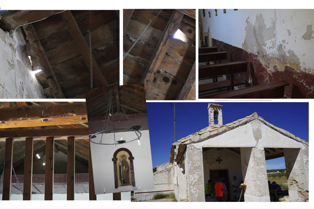 Los vecinos del Campo de Béjar piden colaboración para rehabilitar la Ermita de San Pedro