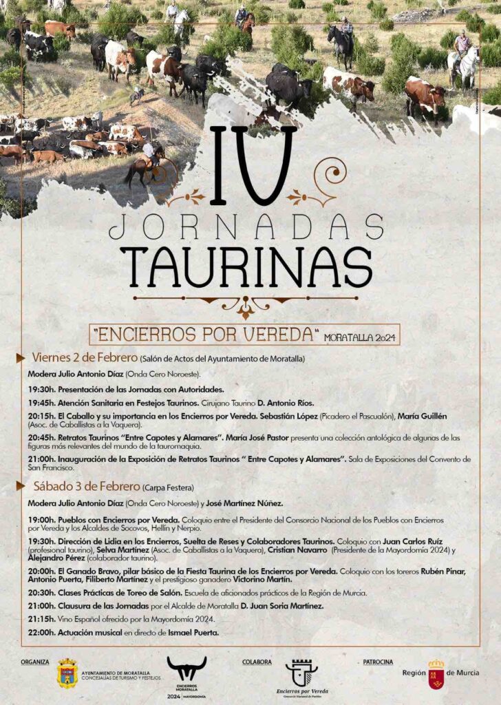 Presentadas en Moratalla las IV Jornadas Taurinas “Encierros por Vereda”