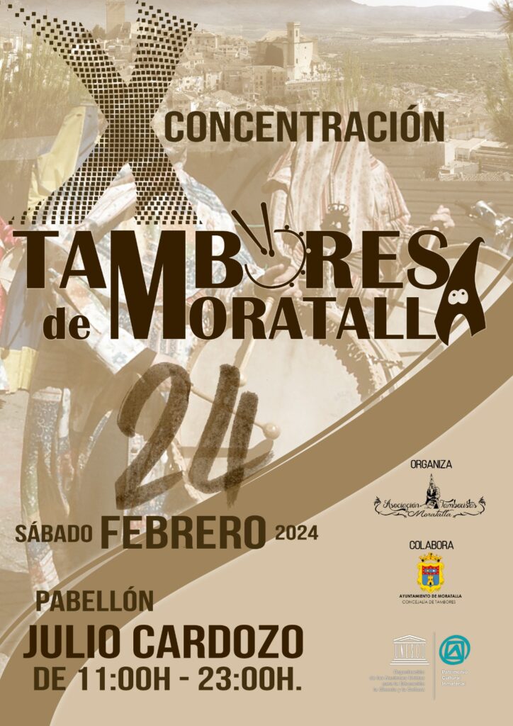 Anunciada la décima Concentración de Tambores de Moratalla para el 24 de febrero