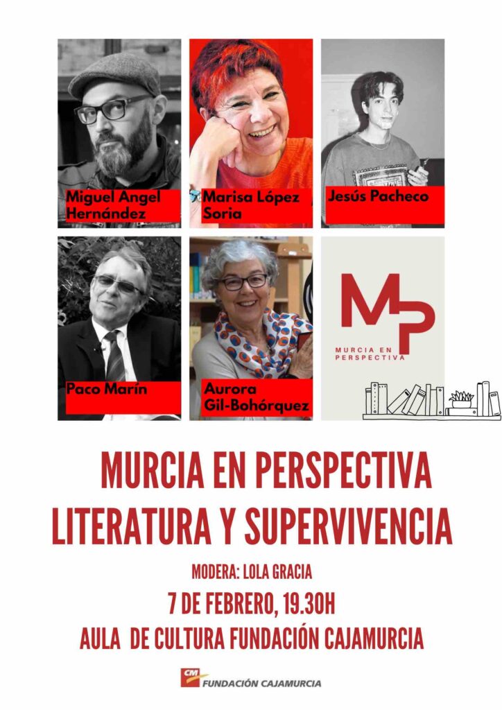 Fundación Cajamurcia acoge la segunda sesión de Murcia en perspectiva, dedicada a la Literatura y el mercado editorial